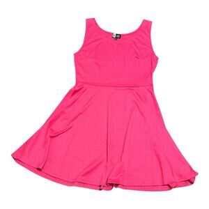 Vibe Sportswear Dress Sleeveless Pink Fit & Flare Dress Size XL